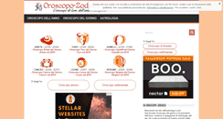 Desktop Screenshot of oroscopo-zodiaco.com